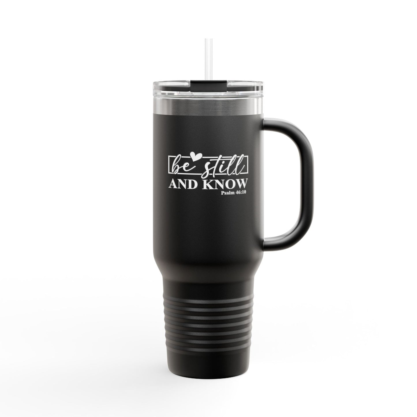 40oz Insulated Travel Mug with Inspirational Quote, Perfect for Coffee Lovers, Gift for Travelers, BPA-Free Water Bottle, Reusable Tumbler