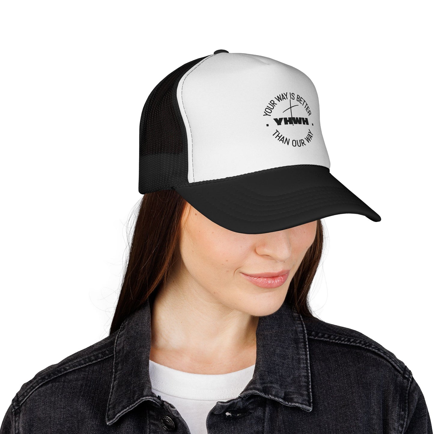Stylish Trucker Cap with Motivational Design, Adjustable Snapback Hat, Perfect Gift for Outdoor Enthusiasts, Casual Wear, Birthday or [...]