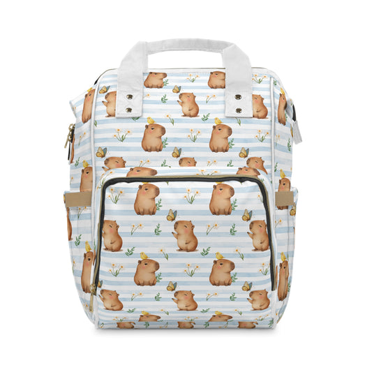 Cute Animal Print Diaper Backpack - Trendy Baby Bag, Stylish Mummy Backpack, Ideal for Baby Showers, Travel, and Daily Use