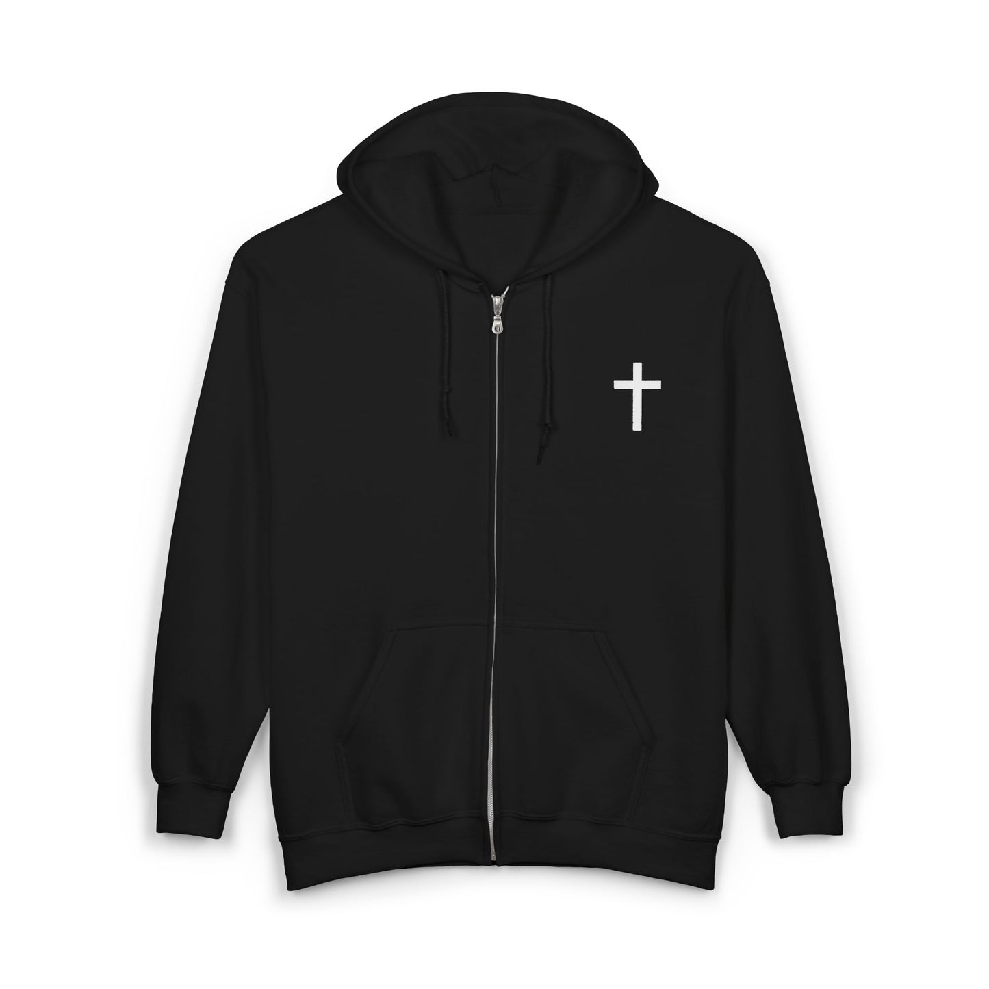 Amen Zip Hoodie for Casual Comfort, Perfect Gift for Religious Events, Cozy Wear for Church, Unisex Hooded Sweatshirt, Christian apparel