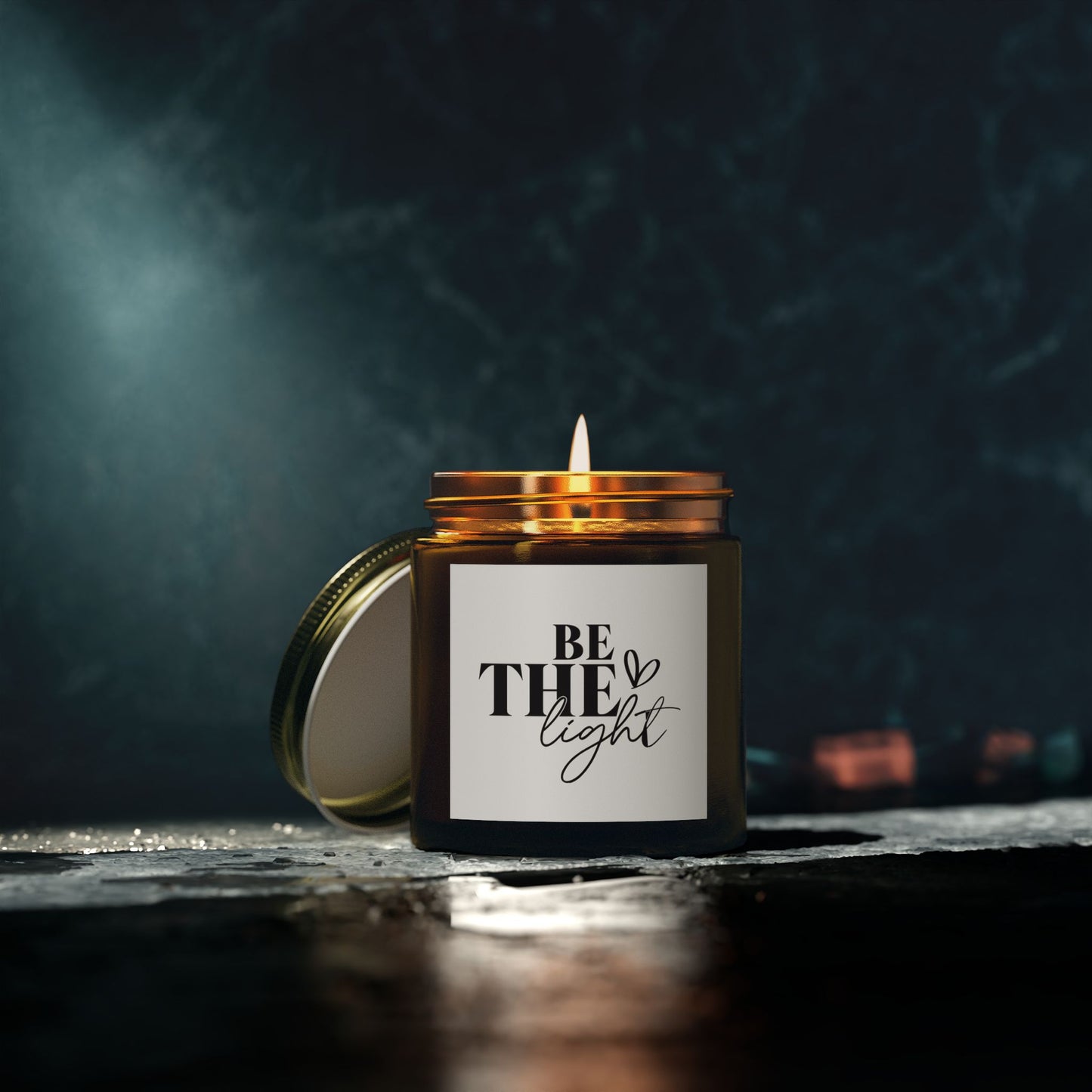 Be The Light Scented Candles | Coconut Apricot Wax, Aromatherapy Candles, Home Decor, Gift Ideas, Relaxation