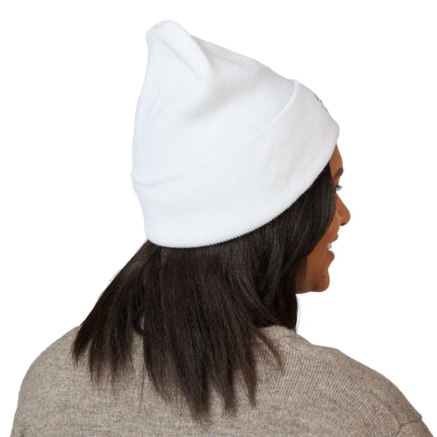Embroidered Classic Cuffed Beanie - Stylish Winter Accessory, Unisex Knit Cap, Cozy Headwear for All Occasions, Perfect Gift for Him/Her
