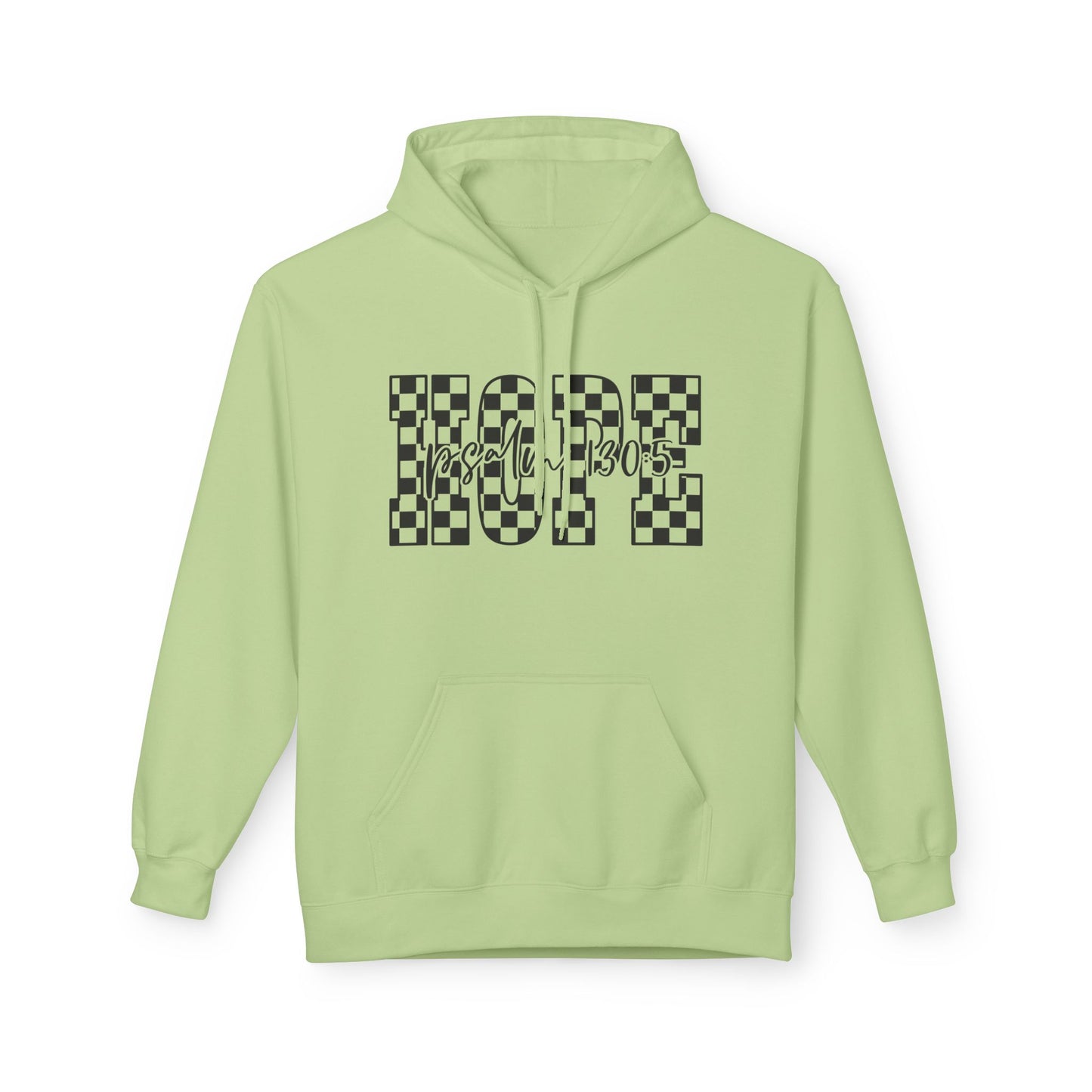 Hope Fleece Hoodie, Cozy Unisex Sweatshirt, Perfect Gift for Friends, Inspirational Apparel, Casual Wear, Self-Care Gift