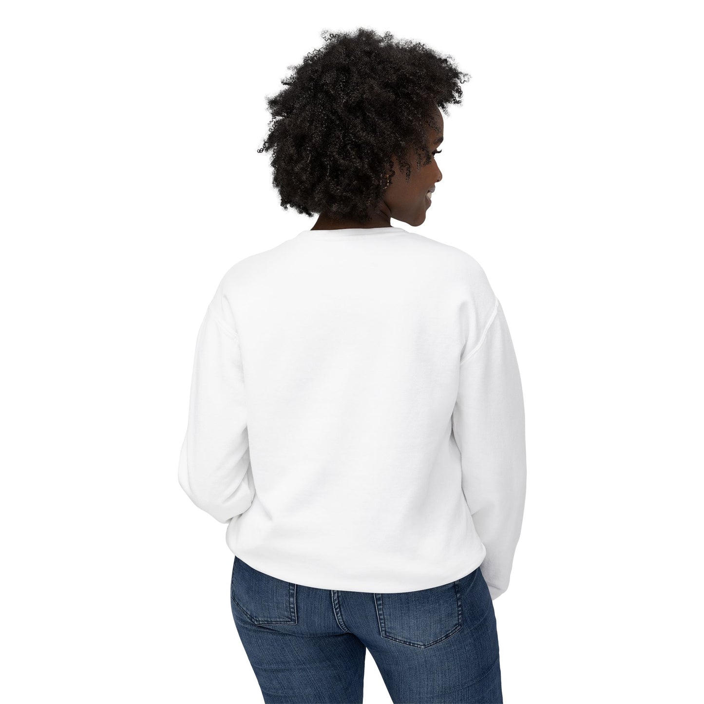 Glow for Jesus Unisex Lightweight Crewneck Sweatshirt | Faith Apparel, Christian Gift, Inspirational Wear, Religious Outfit, Casual Comfort