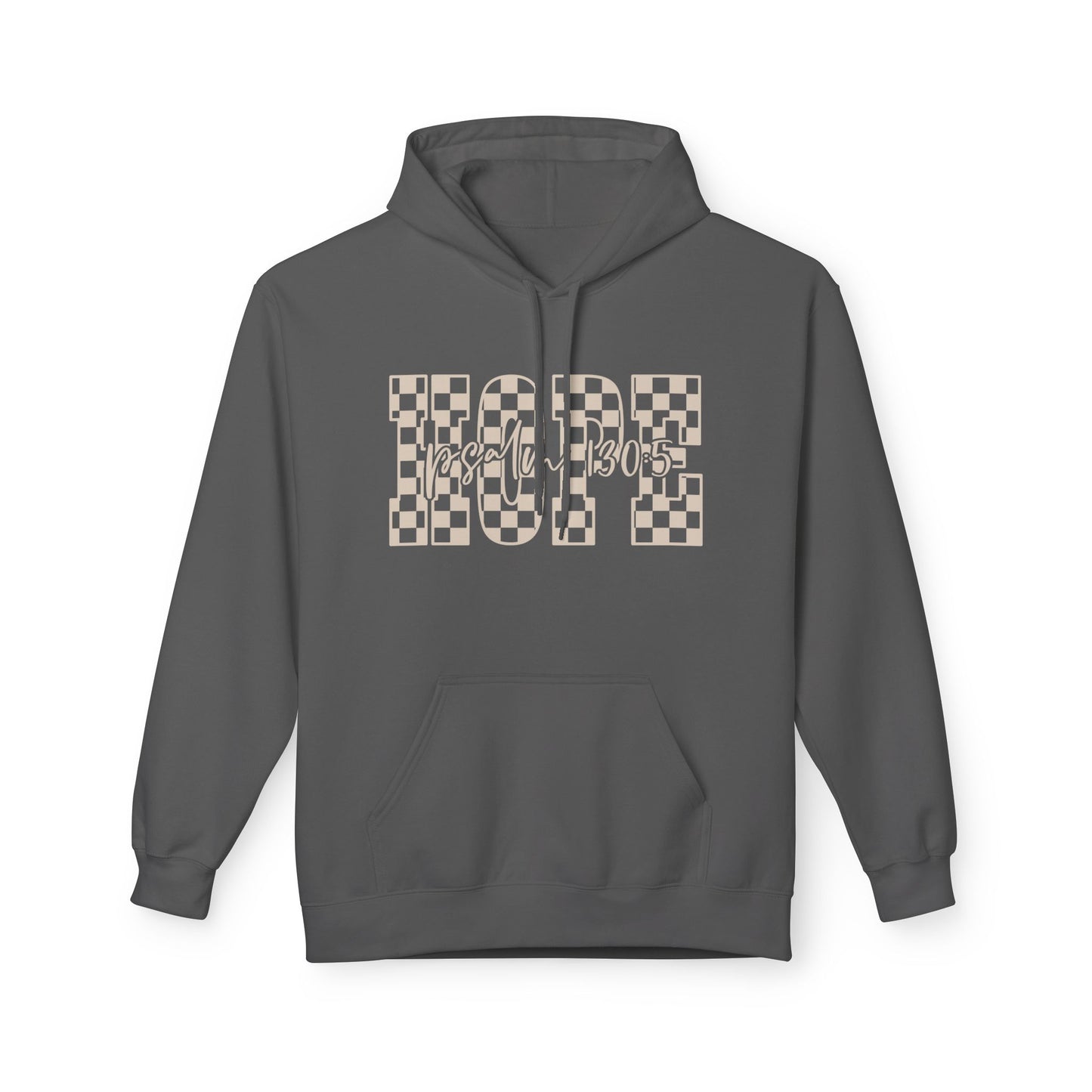 Hope Fleece Hoodie, Cozy Unisex Sweatshirt, Perfect Gift for Friends, Inspirational Apparel, Casual Wear, Self-Care Gift