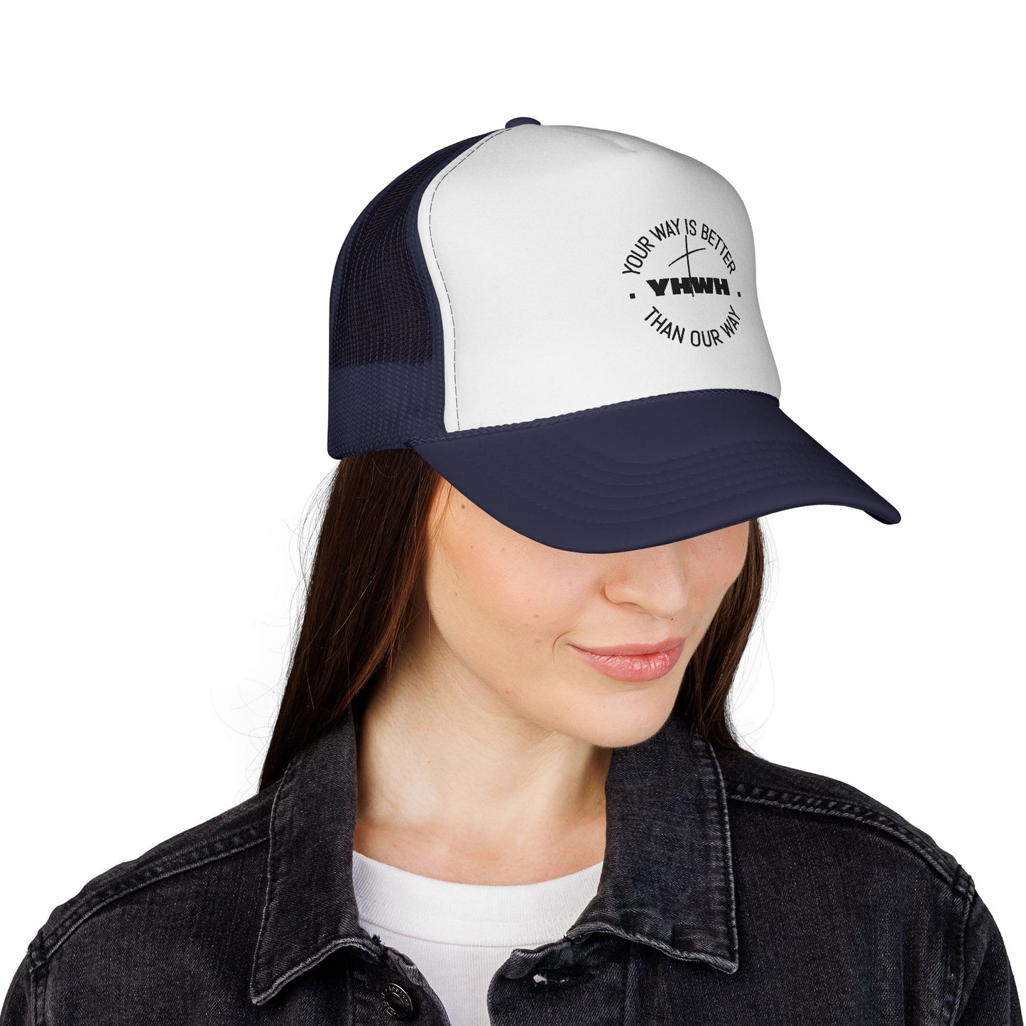 Stylish Trucker Cap with Motivational Design, Adjustable Snapback Hat, Perfect Gift for Outdoor Enthusiasts, Casual Wear, Birthday or [...]