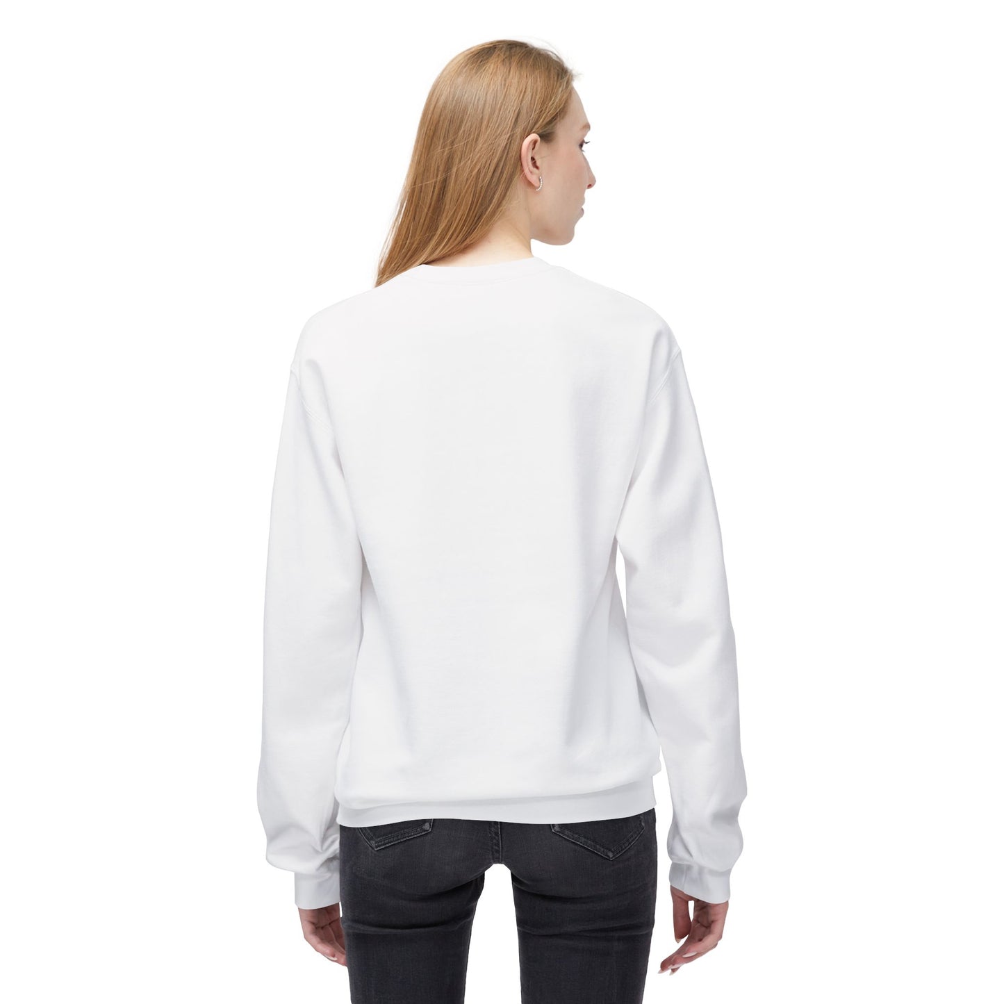 Faith-Inspired Fleece Crewneck Sweatshirt, Cozy, Inspirational Gift, Christian Apparel, Everyday Comfort, Religious Sweatshirt