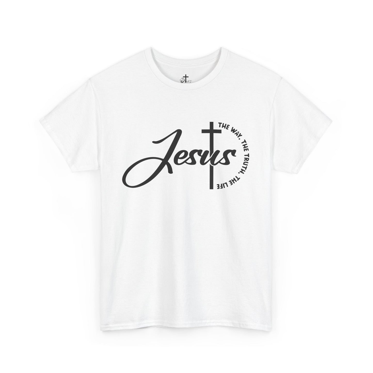 Faith-Inspired Cotton Tee, Jesus Shirt, Christian Apparel, Religious Gift, Inspirational Tee, Casual Wear
