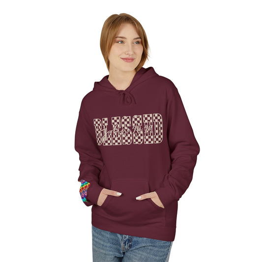 Blessed Softstyle Fleece Hoodie, Cozy Streetwear, Unisex Casual Wear, Faith-Inspired Apparel, Perfect Gift for Holidays, Everyday Comfort