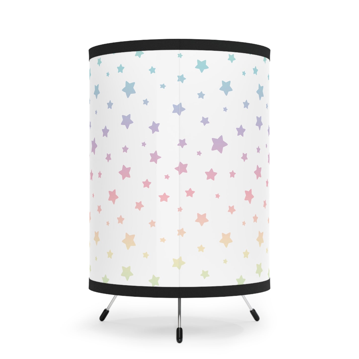 Customized Tripod Lamp with Inspirational Quote, Be the Light Decor, Colorful Star Design, Modern Home Lighting, Unique Gift Idea
