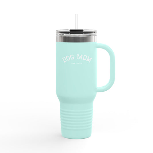 Stylish Insulated Travel Mug - Perfect for Dog Moms, Coffee & Tea Lovers, Travel Enthusiasts, Outdoor Adventures, Gifts for Her