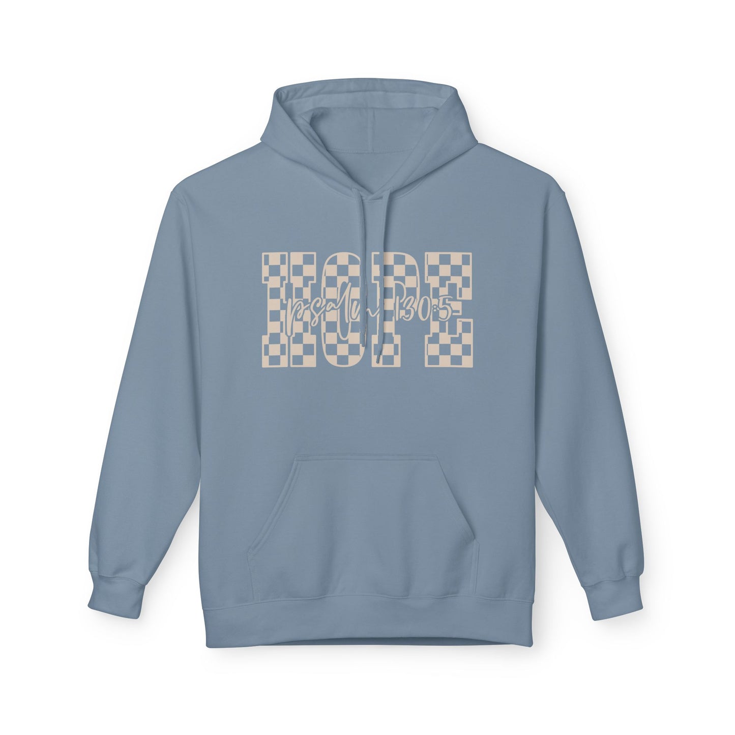 Hope Fleece Hoodie, Cozy Unisex Sweatshirt, Perfect Gift for Friends, Inspirational Apparel, Casual Wear, Self-Care Gift