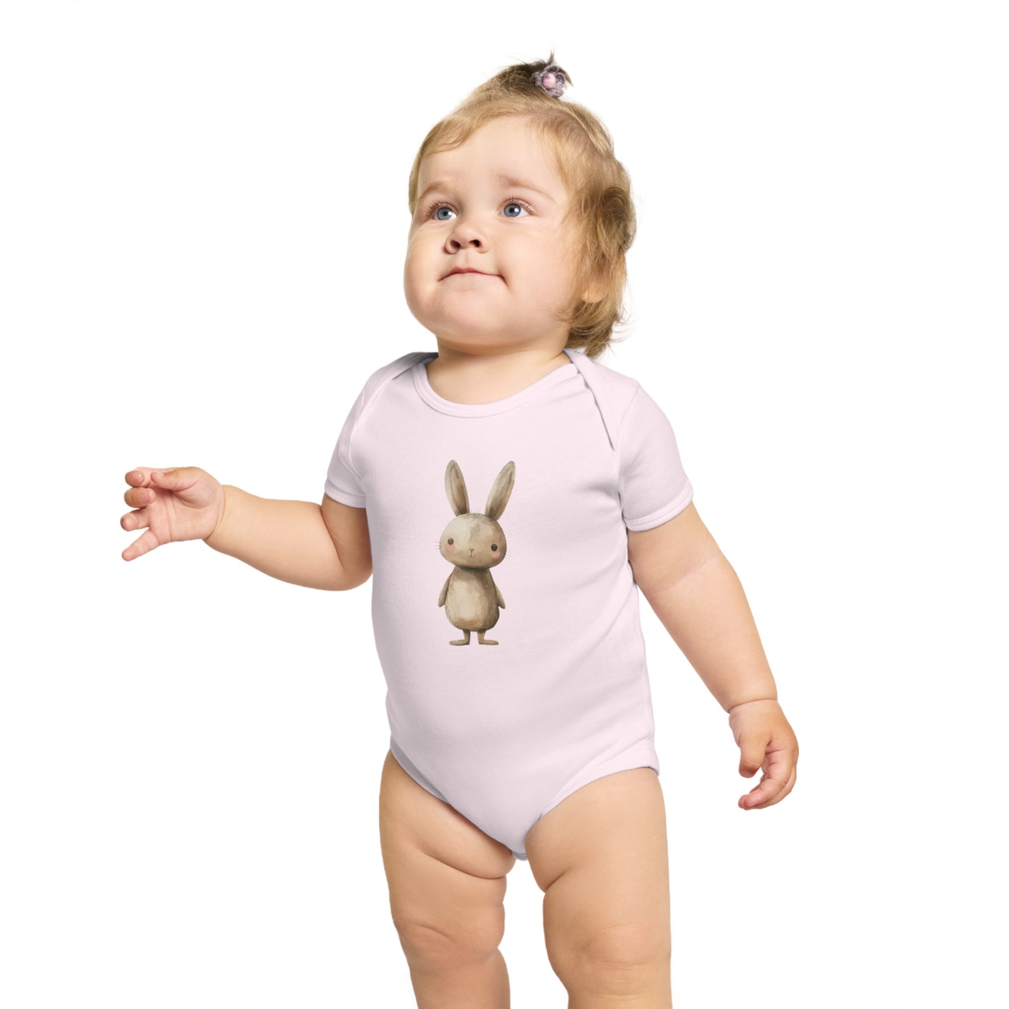 Adorable Bunny Baby Bodysuit, Cute Infant Outfit, Baby Shower Gift, Newborn Clothing, Toddler Wear, Easter Outfit