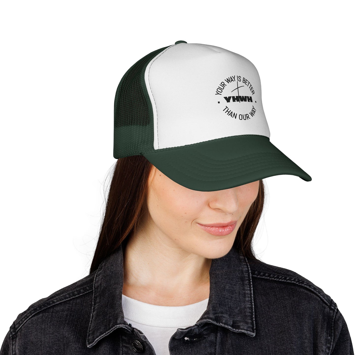 Stylish Trucker Cap with Motivational Design, Adjustable Snapback Hat, Perfect Gift for Outdoor Enthusiasts, Casual Wear, Birthday or [...]