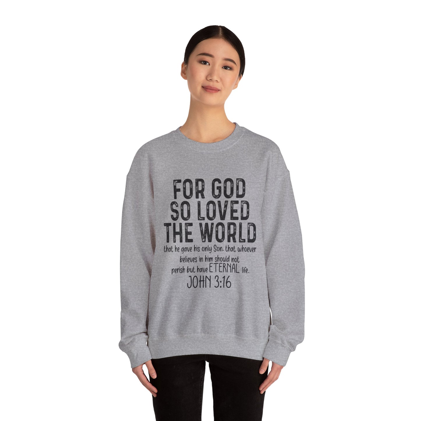 Faith-Inspired Sweatshirt with Bible Verse | Cozy Layer for Everyone | Perfect Gift for Holidays and Celebrations, Casual Wear, [...]