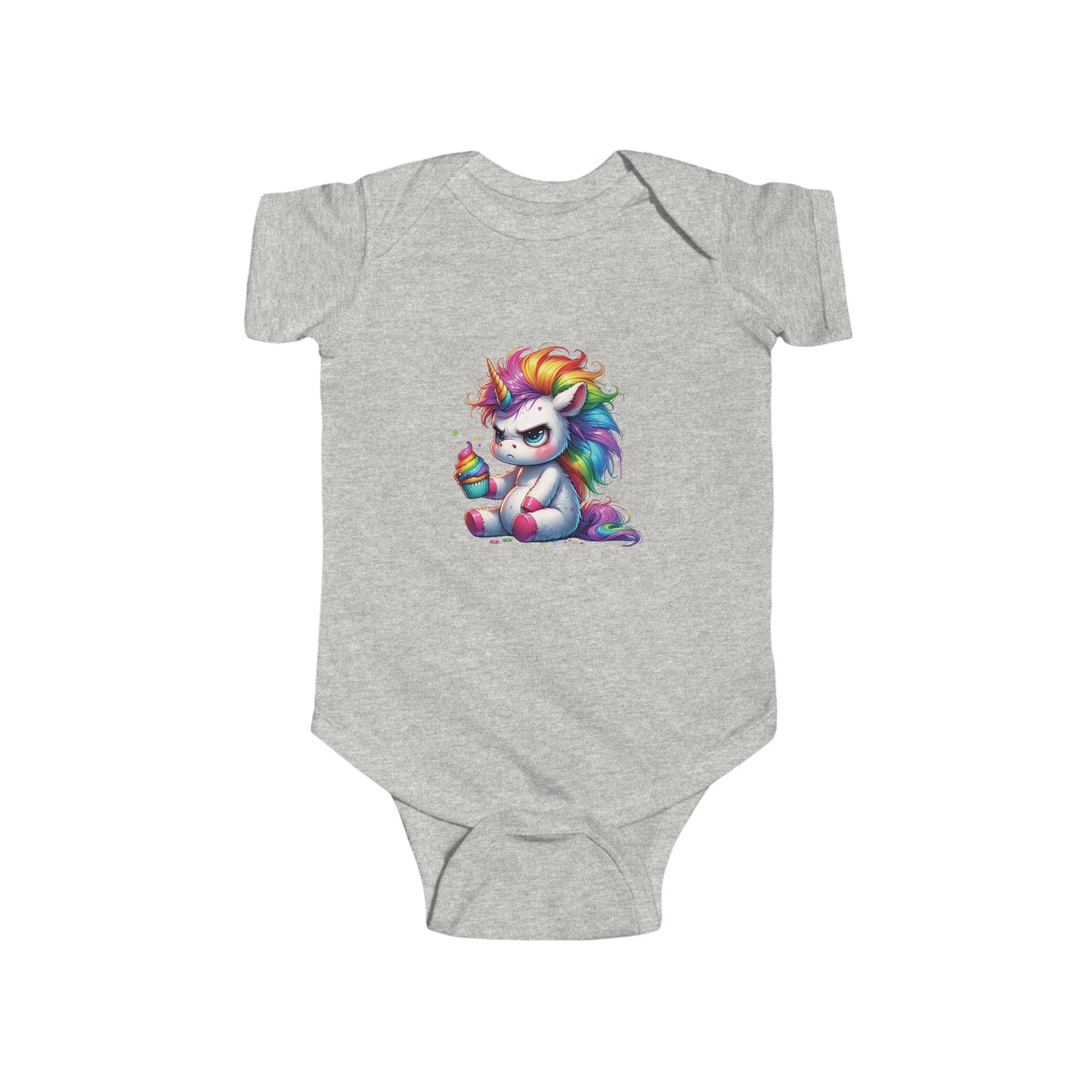 Rainbow Unicorn Infant Onesie, Cute Baby Outfit, Baby Shower Gift, Toddler Apparel, Gender Neutral Babywear
