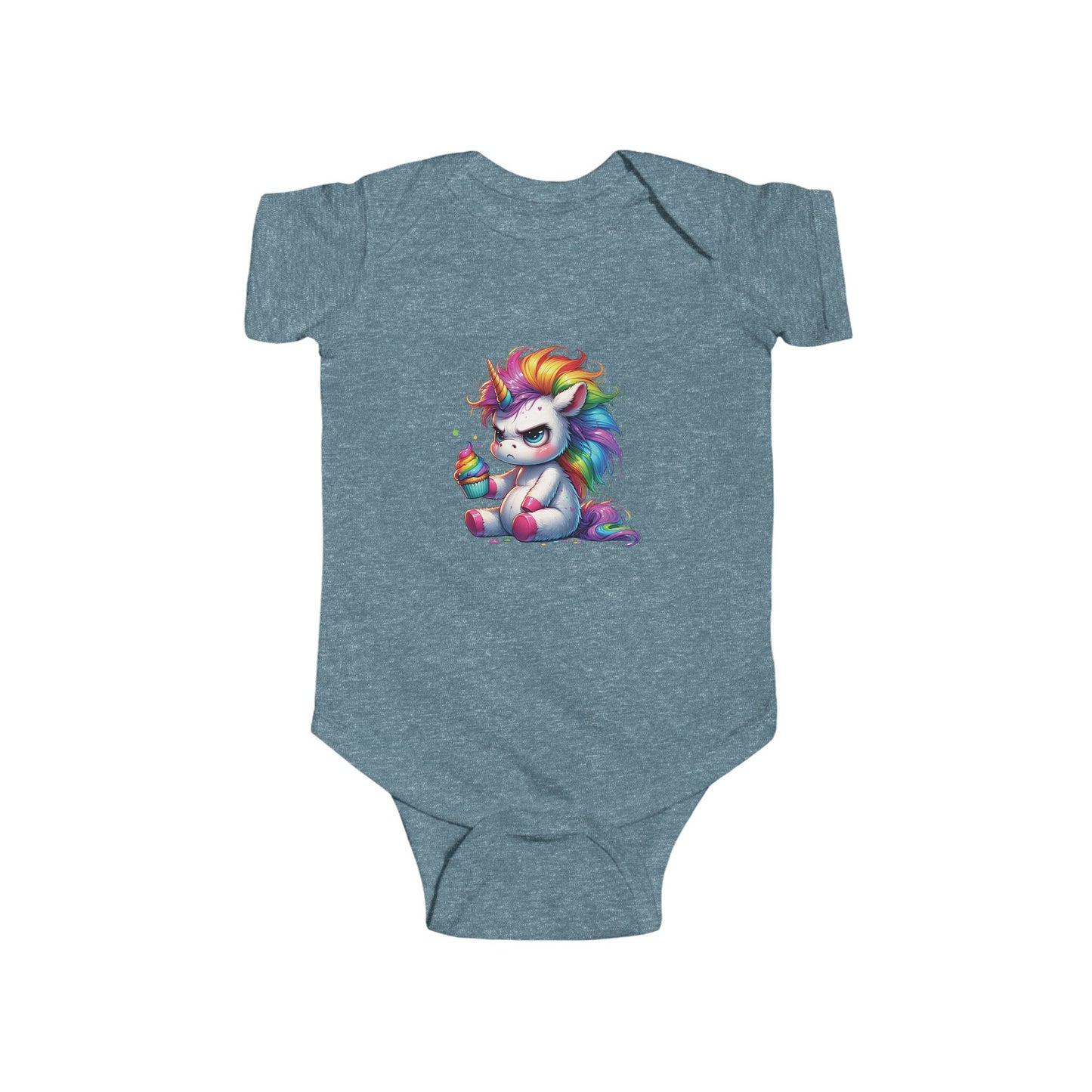 Rainbow Unicorn Infant Onesie, Cute Baby Outfit, Baby Shower Gift, Toddler Apparel, Gender Neutral Babywear