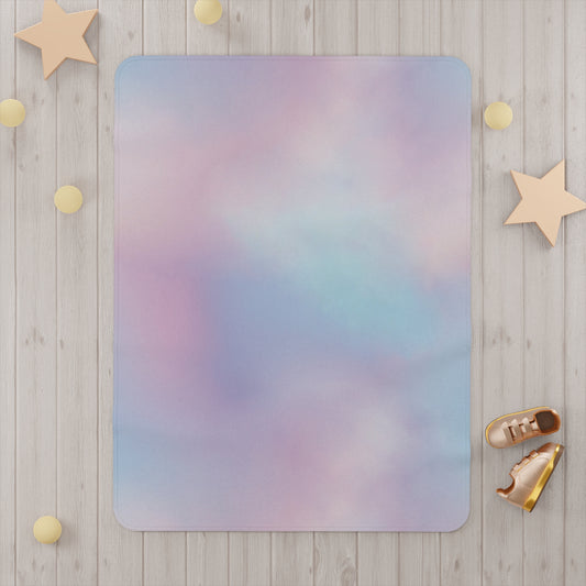 Pastel Dreams Toddler Blanket - Soft Nursery Accessory, Ideal for Baby Showers, Cozy Comfort, Playtime, Lightweight Blanket
