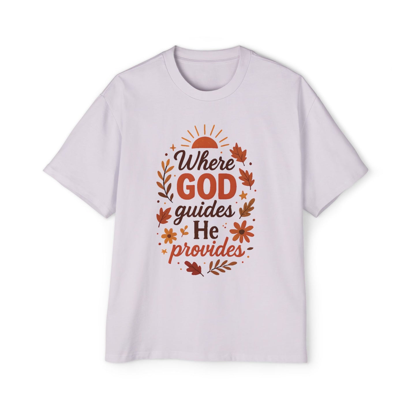 Unisex Oversized Motivational Tee - Perfect for Fall, Spiritual Wear, Casual Outings, Gifts, Comfort