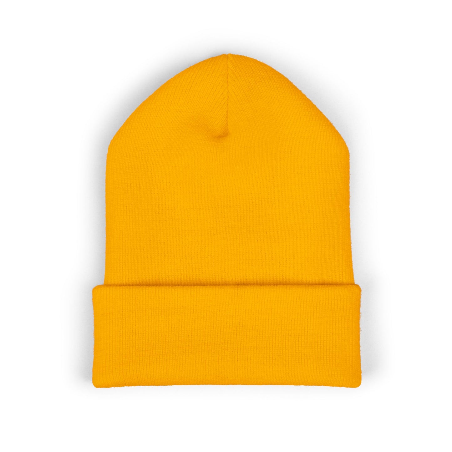 Embroidered Classic Cuffed Beanie - Stylish Winter Accessory, Unisex Knit Cap, Cozy Headwear for All Occasions, Perfect Gift for Him/Her