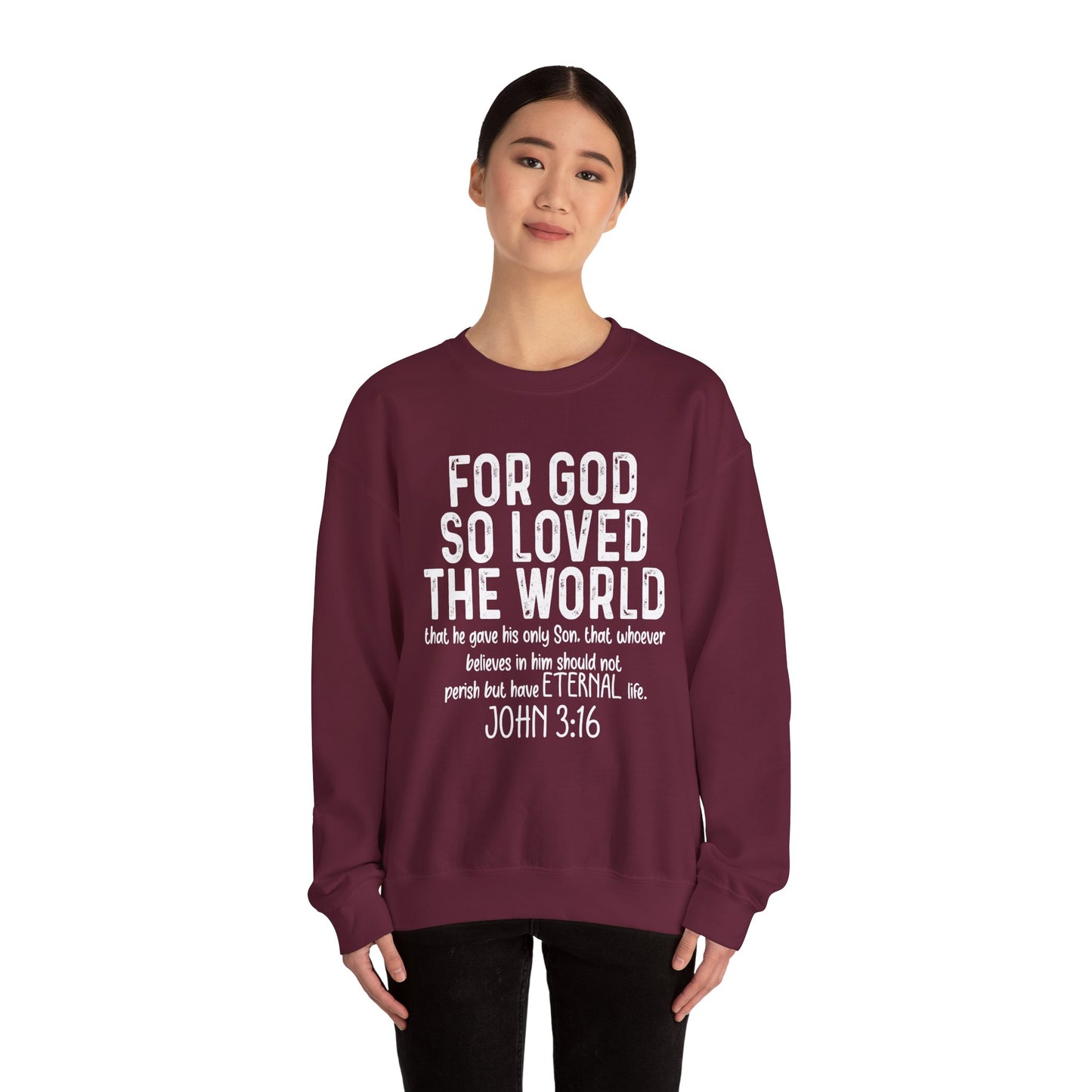 Faith-Inspired Sweatshirt with Bible Verse | Cozy Layer for Everyone | Perfect Gift for Holidays and Celebrations, Casual Wear, [...]
