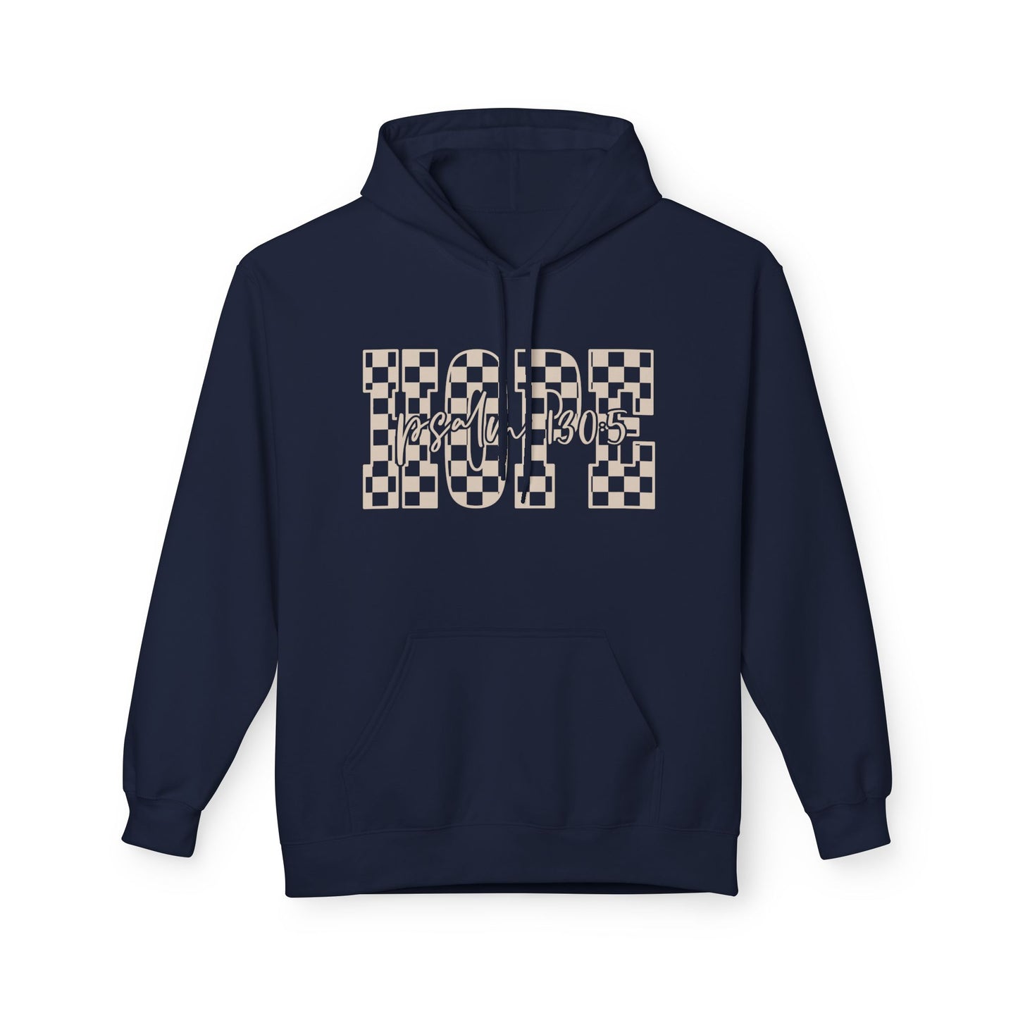 Hope Fleece Hoodie, Cozy Unisex Sweatshirt, Perfect Gift for Friends, Inspirational Apparel, Casual Wear, Self-Care Gift