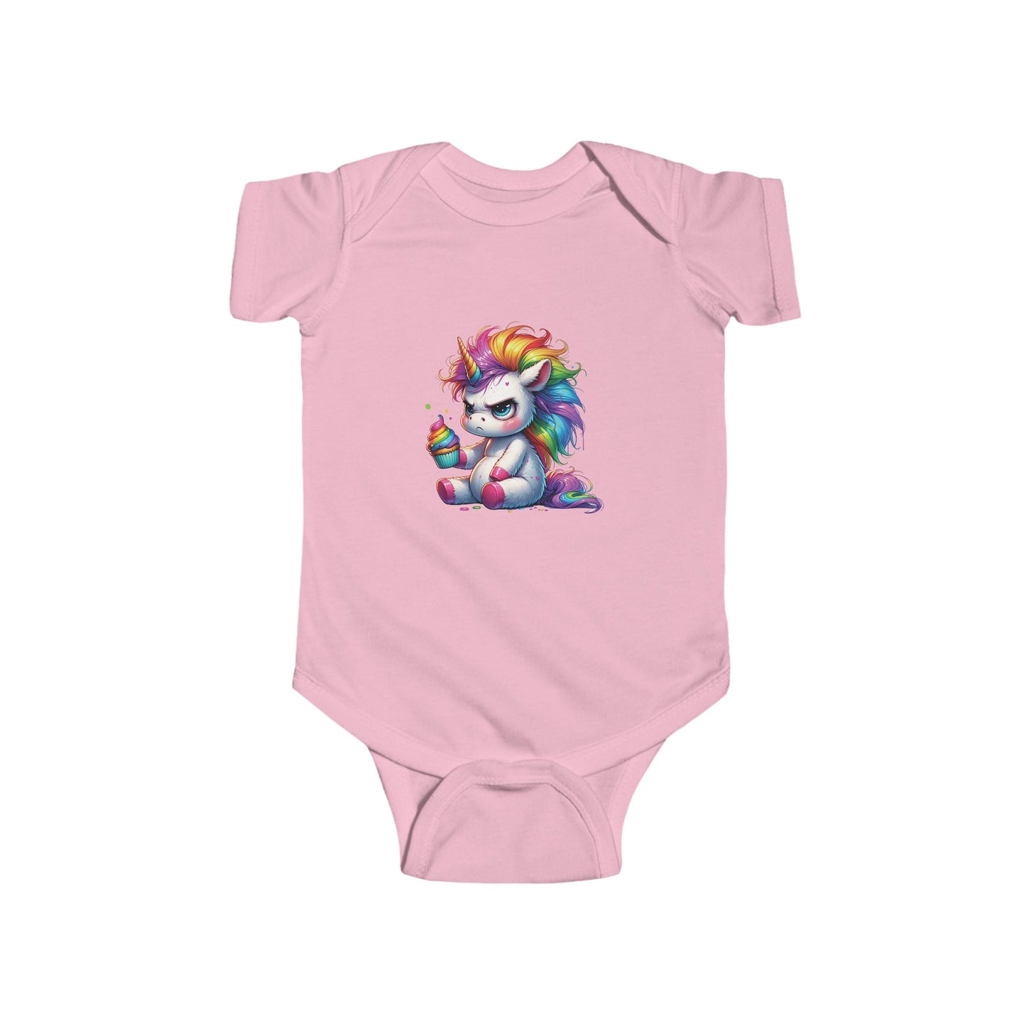Rainbow Unicorn Infant Onesie, Cute Baby Outfit, Baby Shower Gift, Toddler Apparel, Gender Neutral Babywear