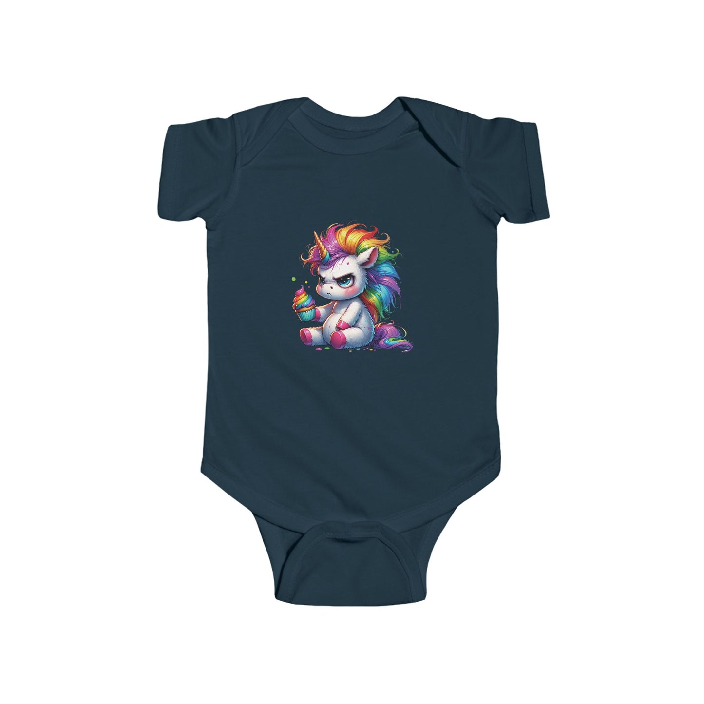 Rainbow Unicorn Infant Onesie, Cute Baby Outfit, Baby Shower Gift, Toddler Apparel, Gender Neutral Babywear
