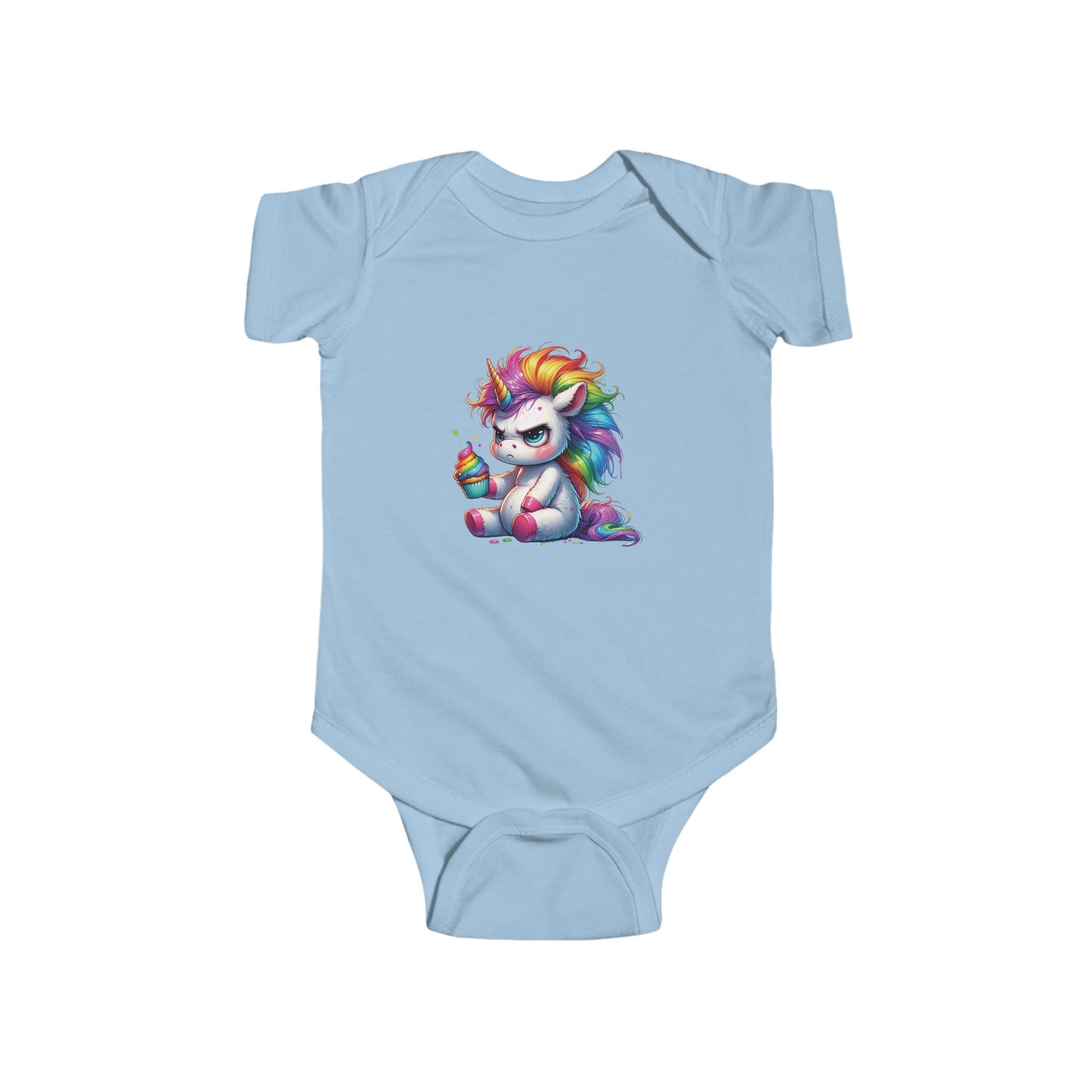 Rainbow Unicorn Infant Onesie, Cute Baby Outfit, Baby Shower Gift, Toddler Apparel, Gender Neutral Babywear