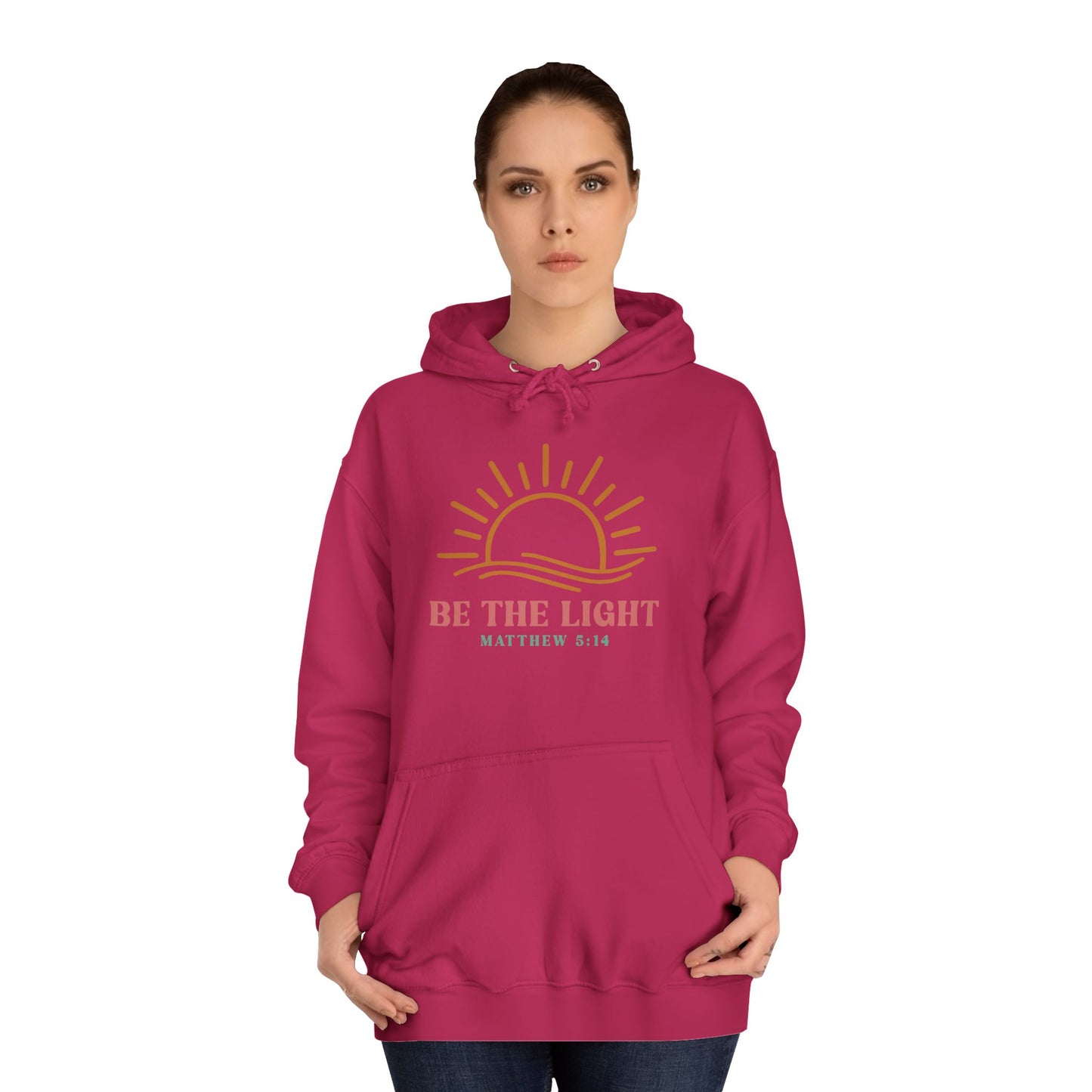 Inspirational College Hoodie, Unisex Hoodie, Motivational Apparel, Cozy Sweatshirt, Gift for Students, Relaxed Style Clothing