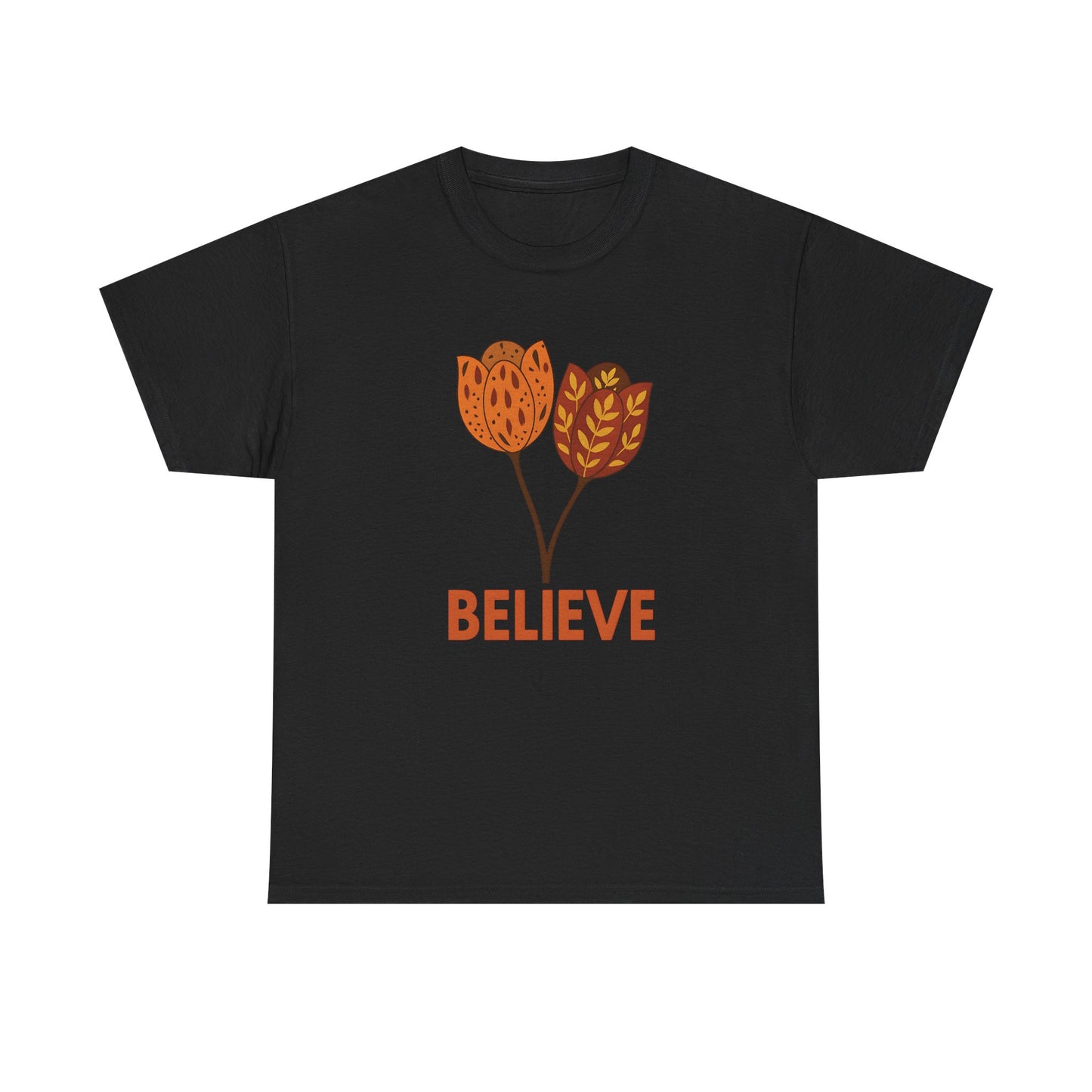Believe in Yourself Floral Tee, Inspirational Shirt, Motivational Gift, Everyday Wear, Perfect for Spring