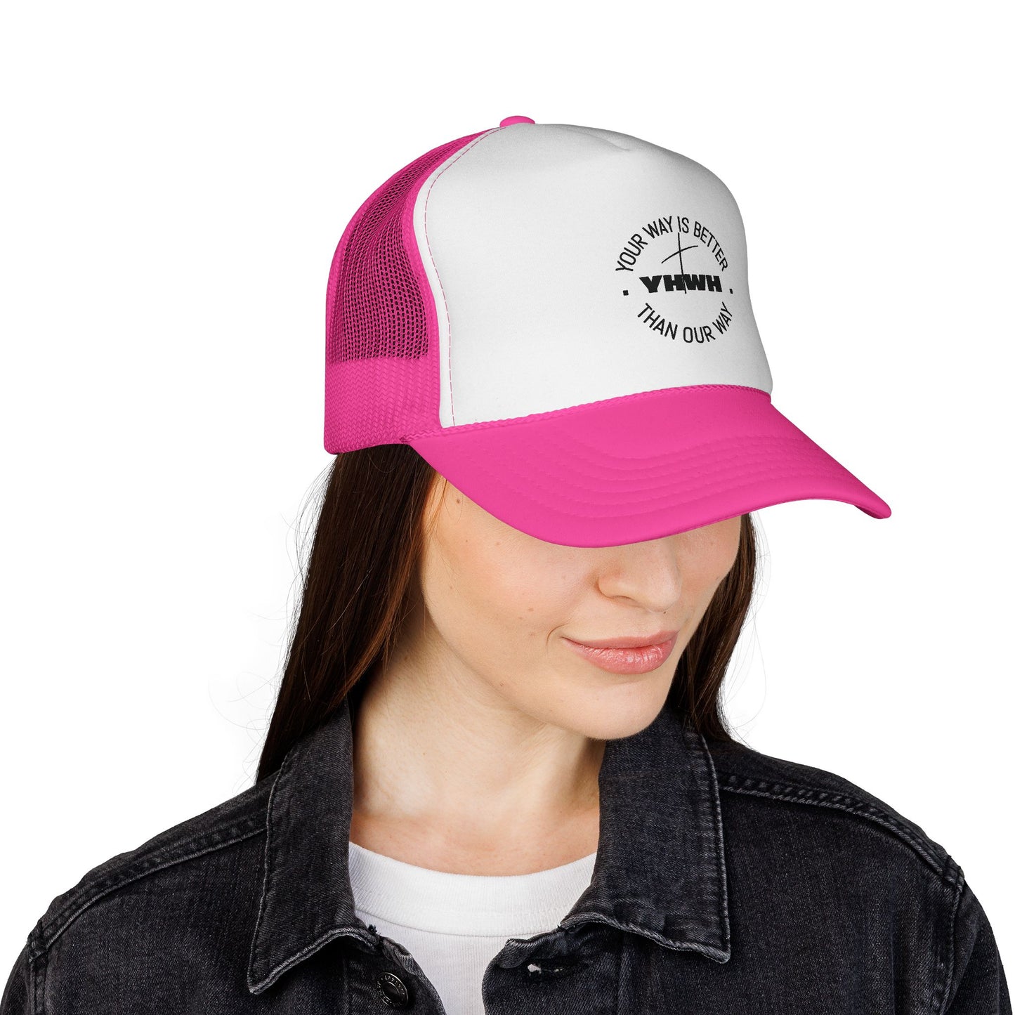 Stylish Trucker Cap with Motivational Design, Adjustable Snapback Hat, Perfect Gift for Outdoor Enthusiasts, Casual Wear, Birthday or [...]