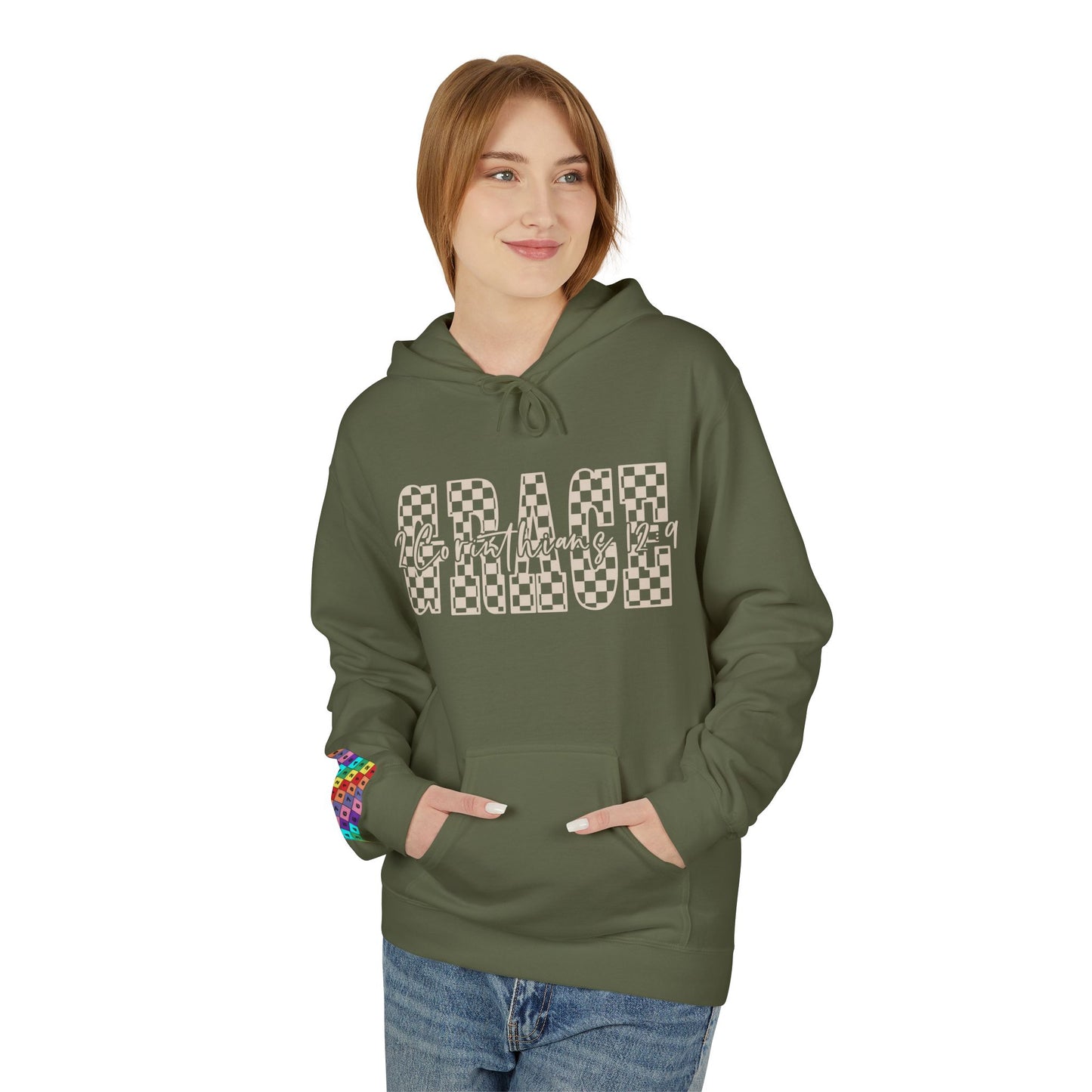 Cozy Vintage Fleece Hoodie | Casual Wear, Gift for Friends, Relaxation, Everyday Comfort, Lightweight Layering
