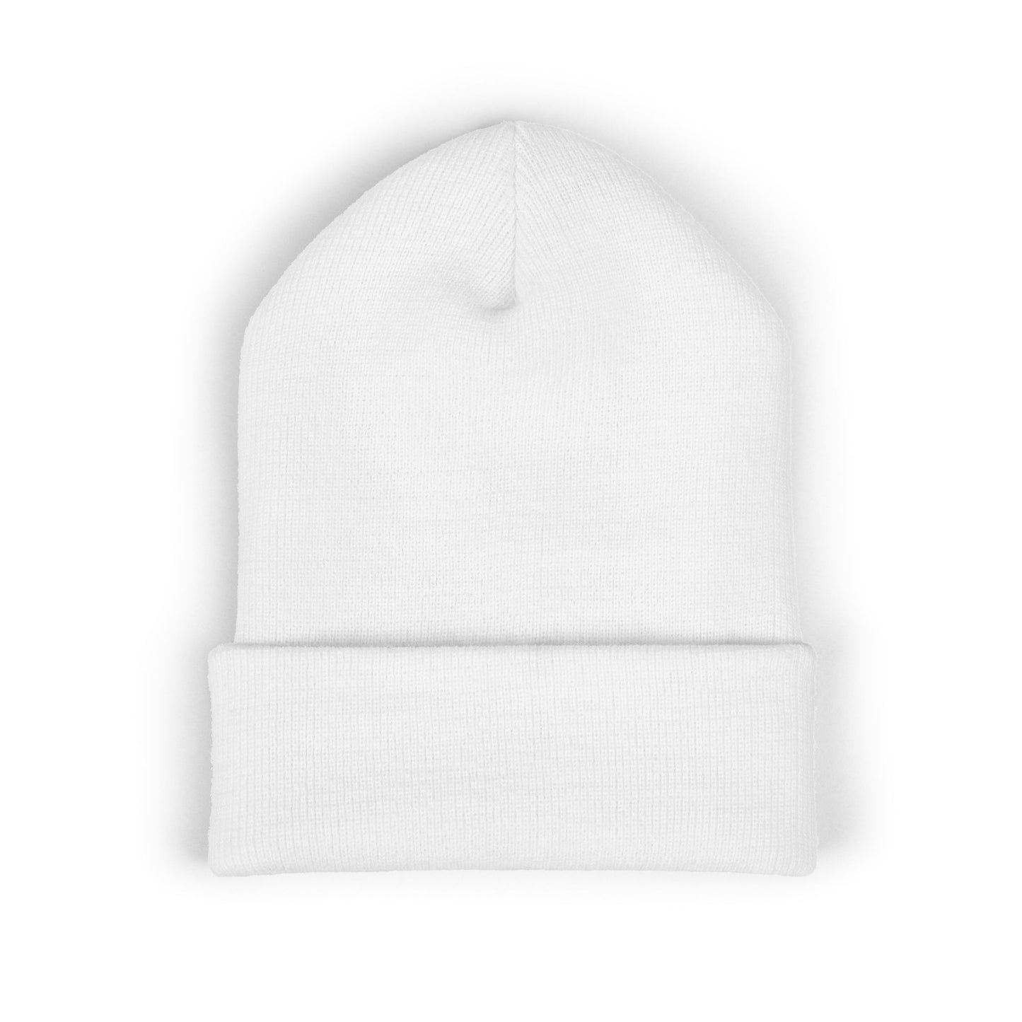 Embroidered Classic Cuffed Beanie - Stylish Winter Accessory, Unisex Knit Cap, Cozy Headwear for All Occasions, Perfect Gift for Him/Her