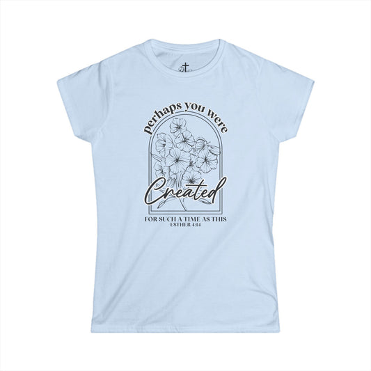 Empowering Women's Softstyle Tee - Perfect for Inspiration, Casual Wear, Gifts, Motivational Apparel, Everyday Comfort, Christian tee