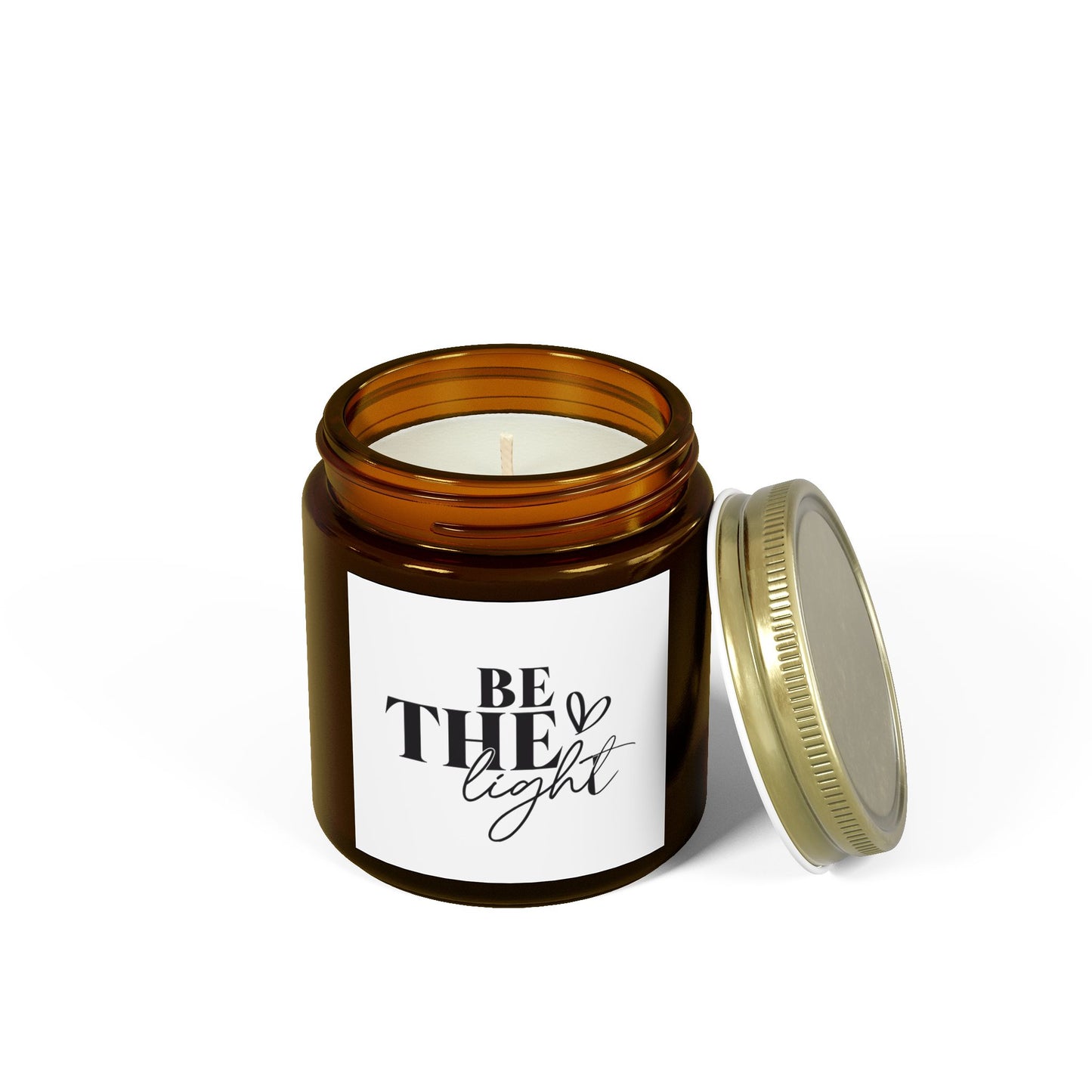 Be The Light Scented Candles | Coconut Apricot Wax, Aromatherapy Candles, Home Decor, Gift Ideas, Relaxation