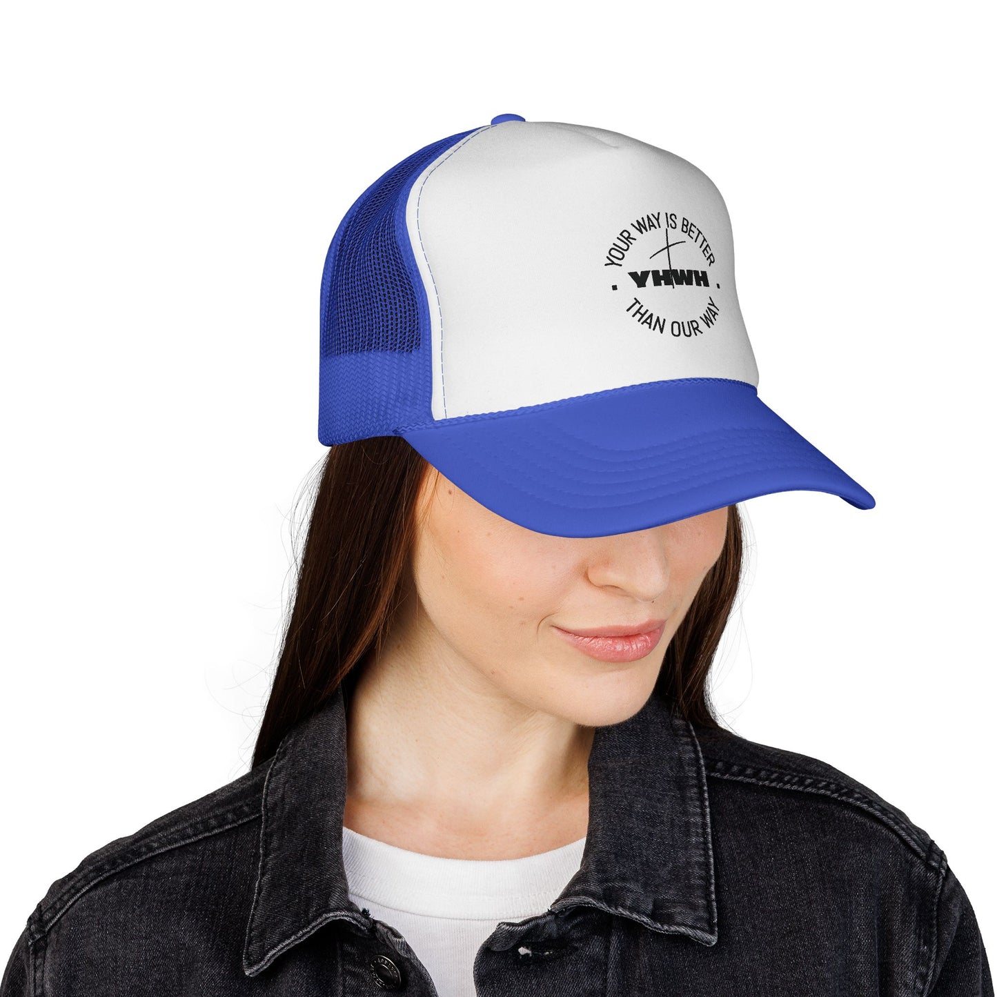 Stylish Trucker Cap with Motivational Design, Adjustable Snapback Hat, Perfect Gift for Outdoor Enthusiasts, Casual Wear, Birthday or [...]