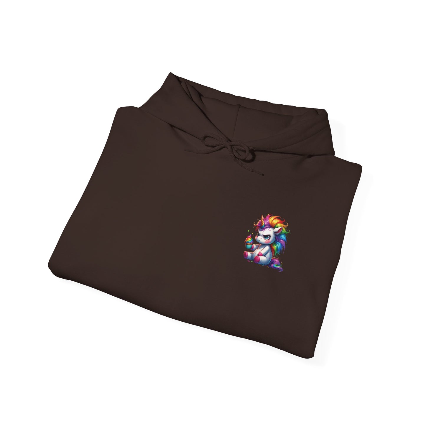 Rainbow Unicorn Hooded Sweatshirt, Cozy Sweatshirt, Funny Gift, Cute Hooded Top, Fun Unicorn Apparel, Winter Fashion, Trendy Streetwear