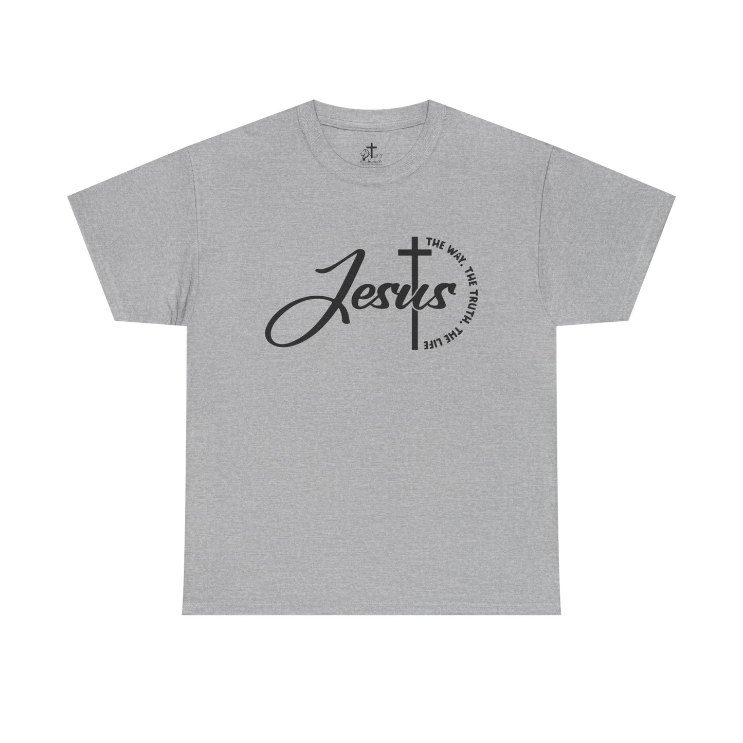 Faith-Inspired Cotton Tee, Jesus Shirt, Christian Apparel, Religious Gift, Inspirational Tee, Casual Wear