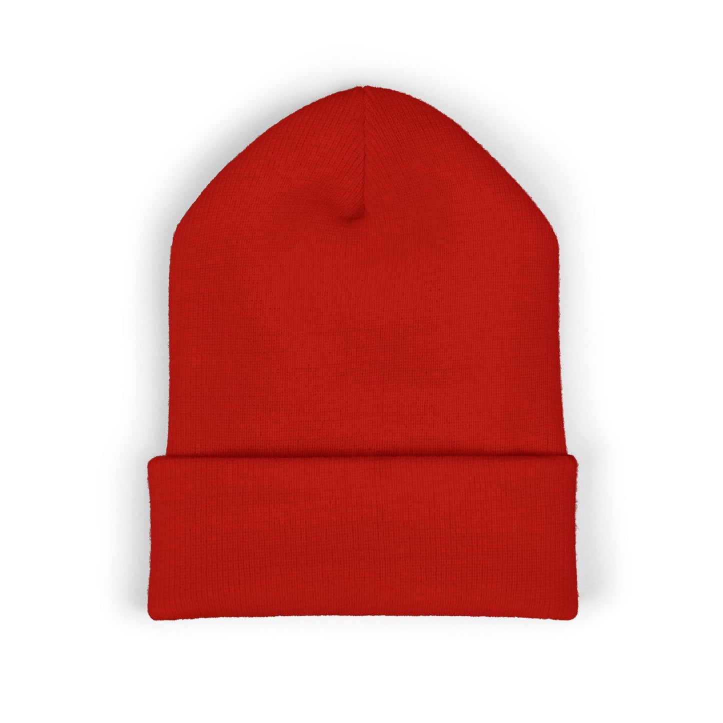 Embroidered Classic Cuffed Beanie - Stylish Winter Accessory, Unisex Knit Cap, Cozy Headwear for All Occasions, Perfect Gift for Him/Her