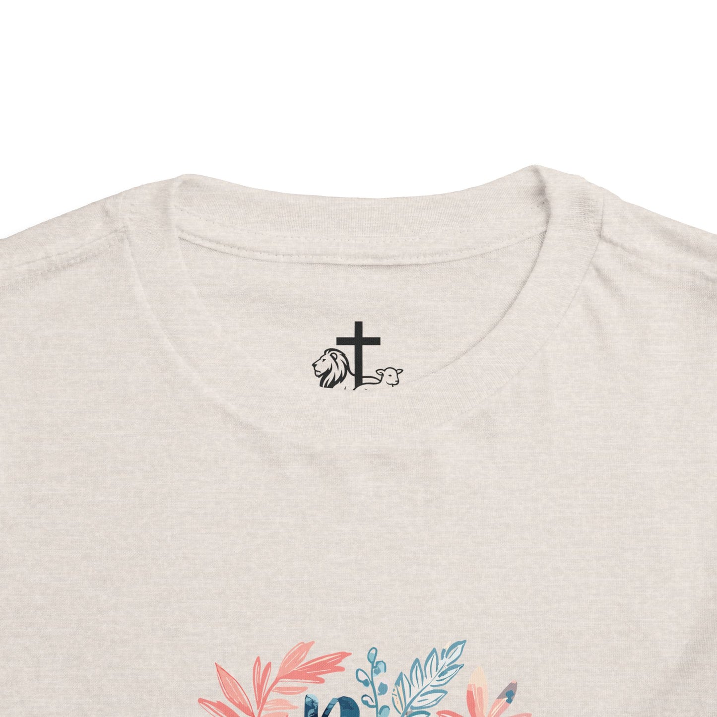 Toddler Short Sleeve Tee - "Be Kind" Floral Design, Cute Kids T-Shirt, Positive Message Tee, Gift for Toddlers, Summer Wear