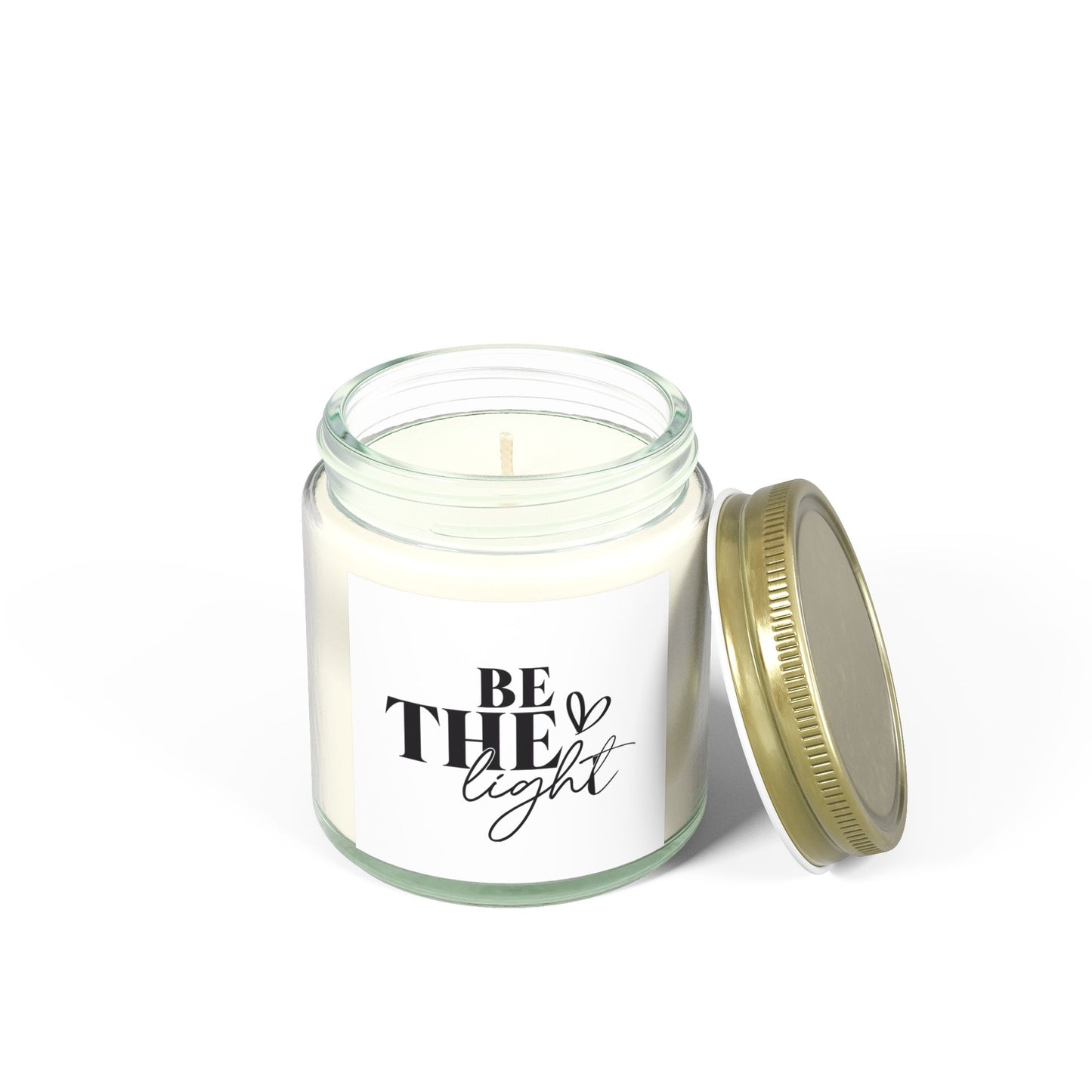 Be The Light Scented Candles | Coconut Apricot Wax, Aromatherapy Candles, Home Decor, Gift Ideas, Relaxation